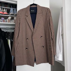 madewell oversized blazer